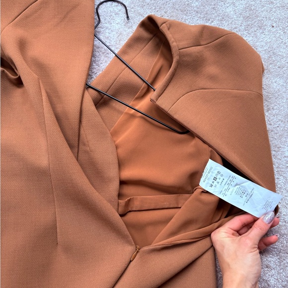 Dress Brown Emporio Armani sz 2 - Picture 6 of 7